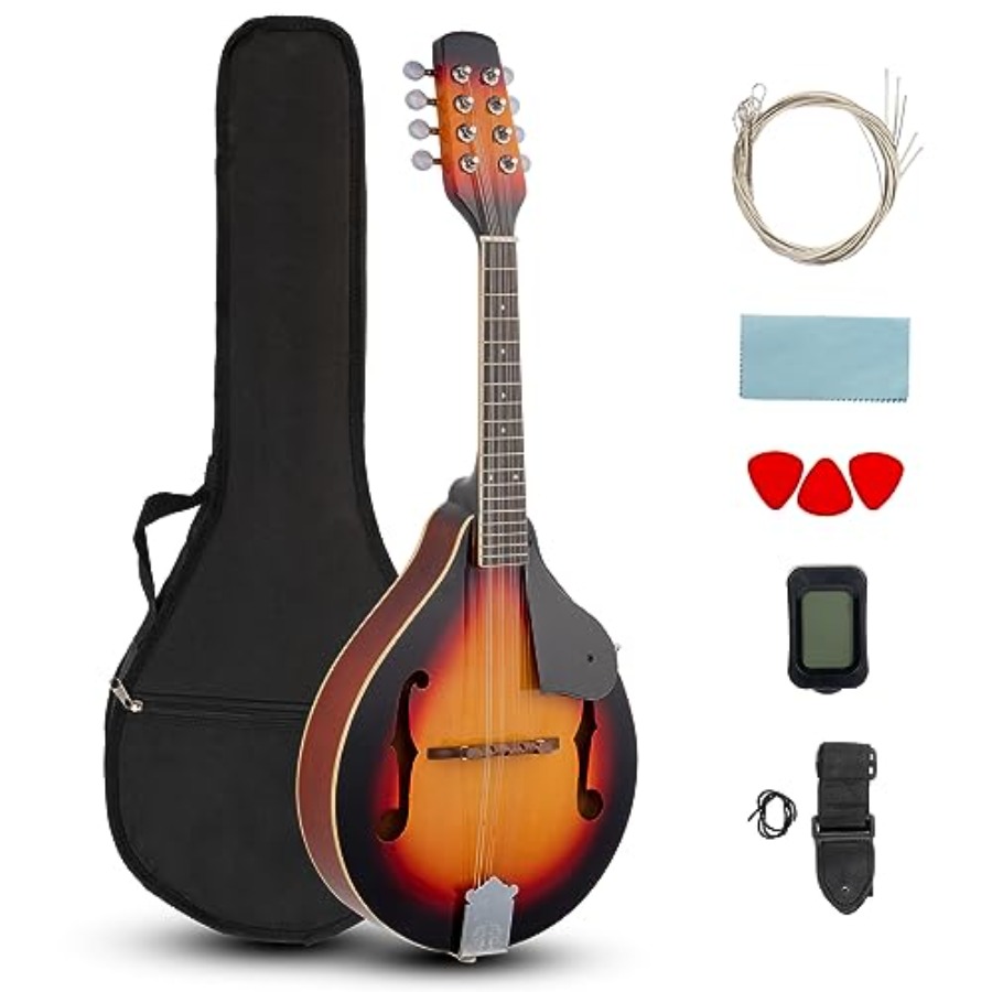 Mandolin A Style - A-Style Mandolin Instrument Kit 8 Strings