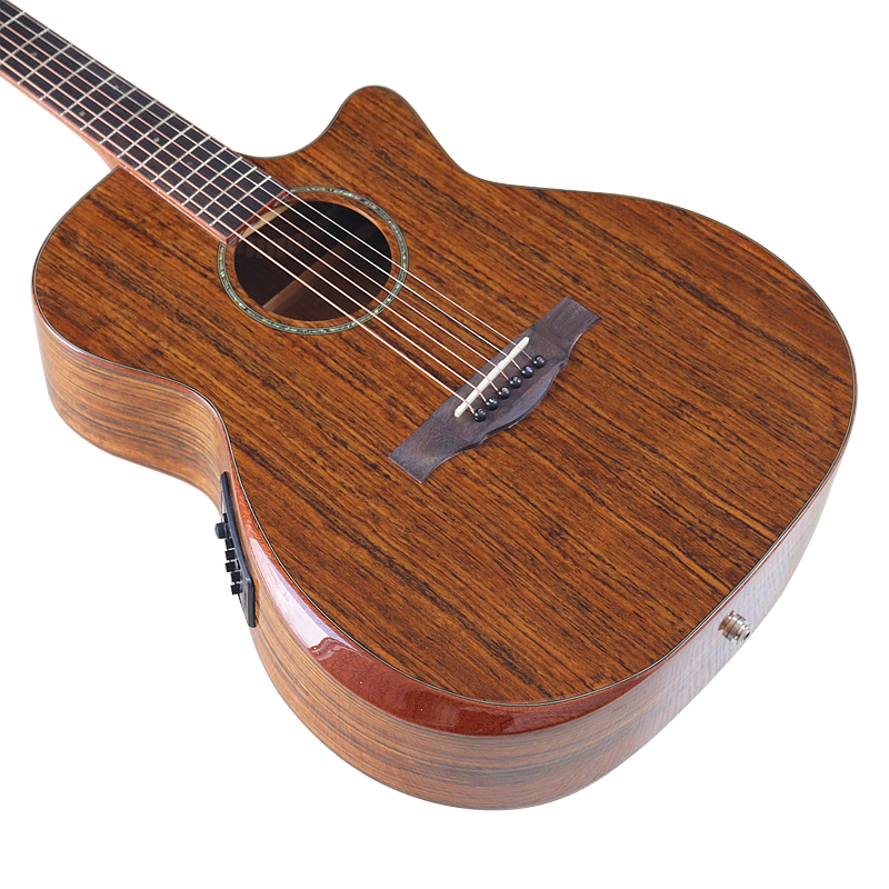 Dobro Resonator Guitar - 40Inch High Grade Acoustic Electric Guitar