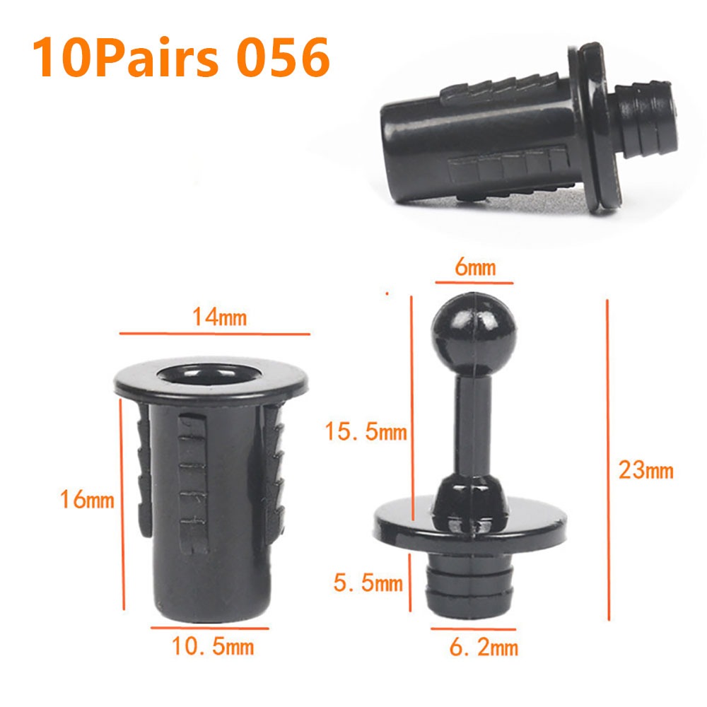 Musical Instrument Diy - 10Pairs Screw Clip Speaker Grill Pegs