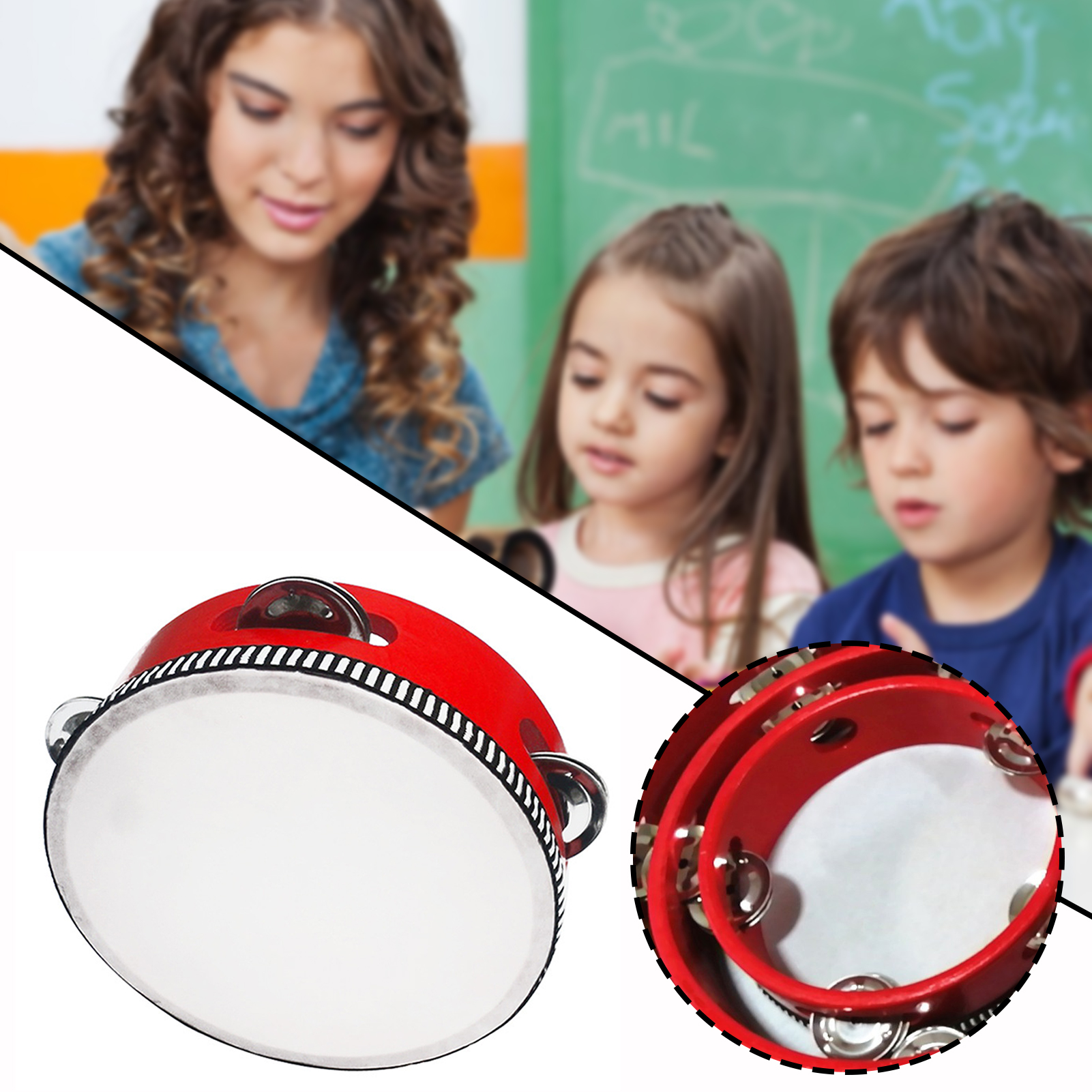 Tambourines For Children Porta - Musical Instrument Tambourine 리뷰 및 가격