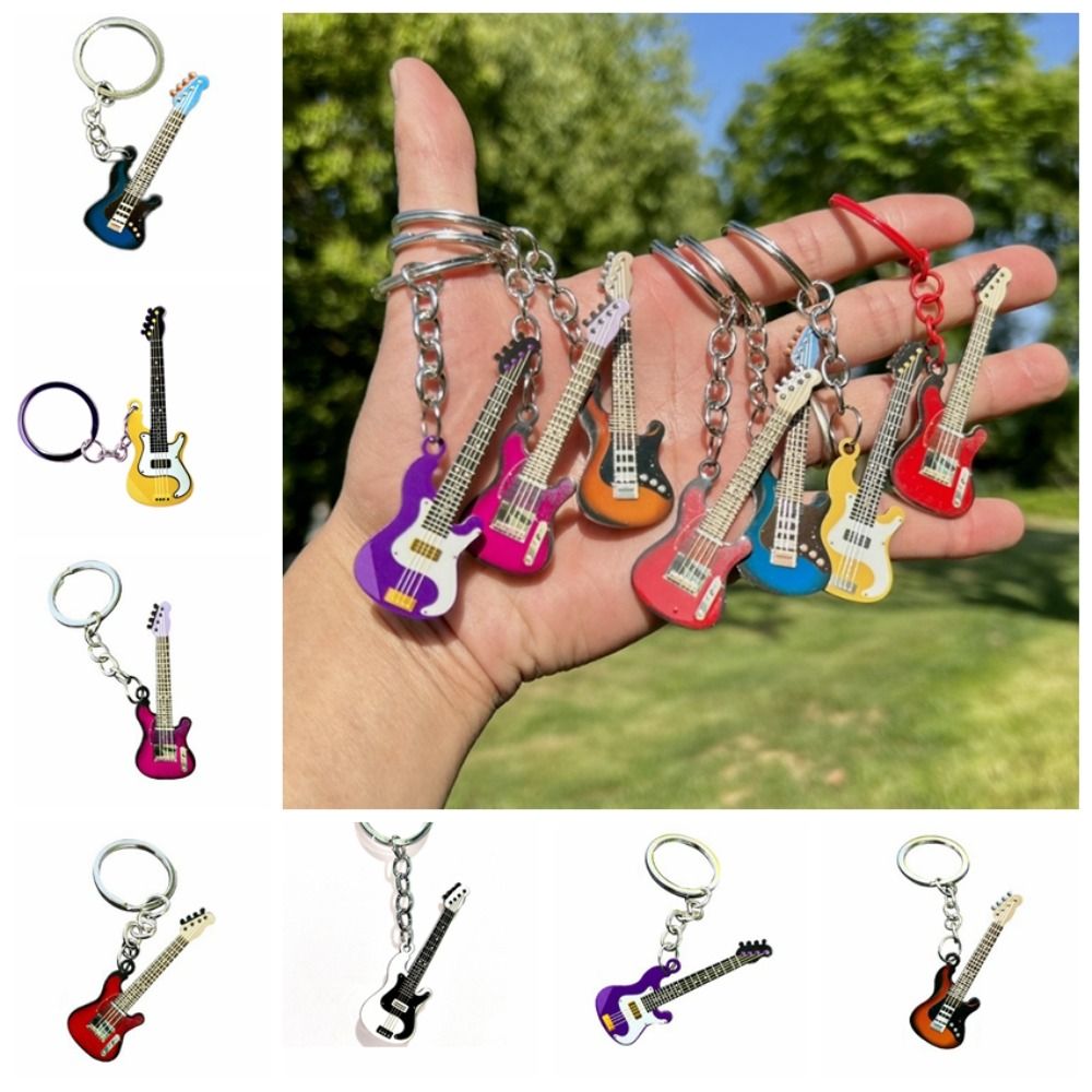 Key Chain Hip Hop Guitar Key C - Musical Instrument All 리뷰 및 가격