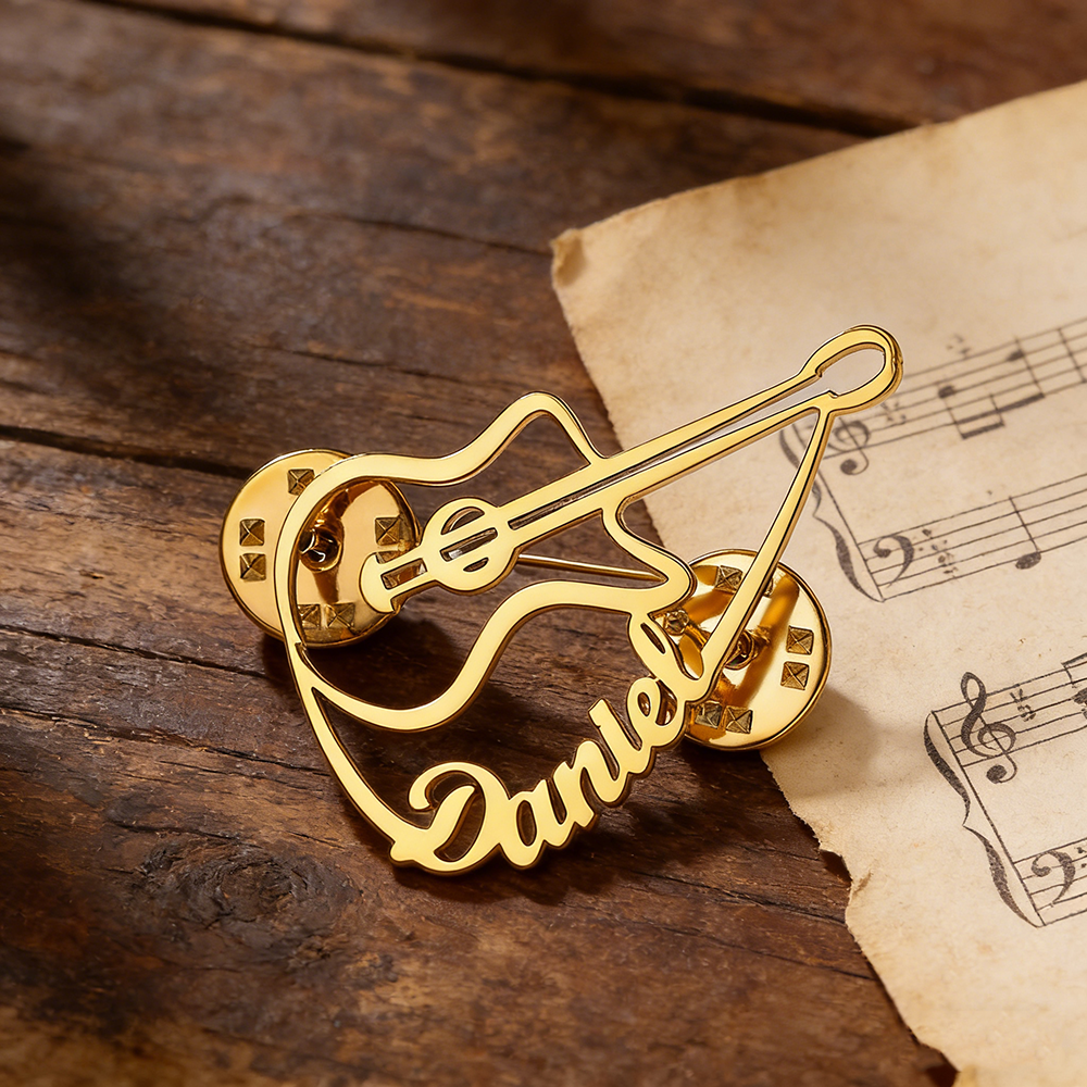 Sipuris Violin Custom Name Pin - Musical Instrument With Names 리뷰 및 가격