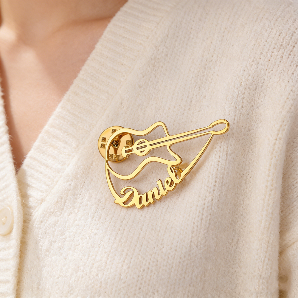 Sipuris Violin Custom Name Pin - Musical Instrument With Names 리뷰 및 가격