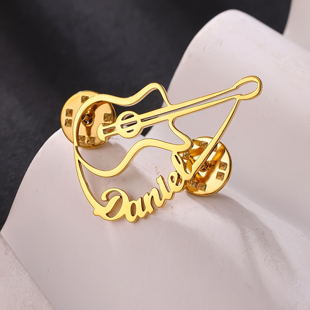 Sipuris Violin Custom Name Pin - Musical Instrument With Names 리뷰 및 가격