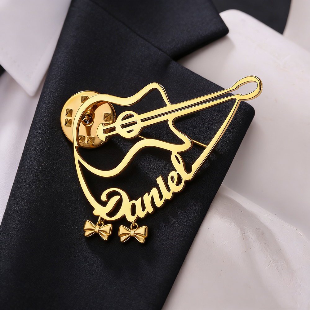 Sipuris Violin Custom Name Pin - Musical Instrument With Names 리뷰 및 가격