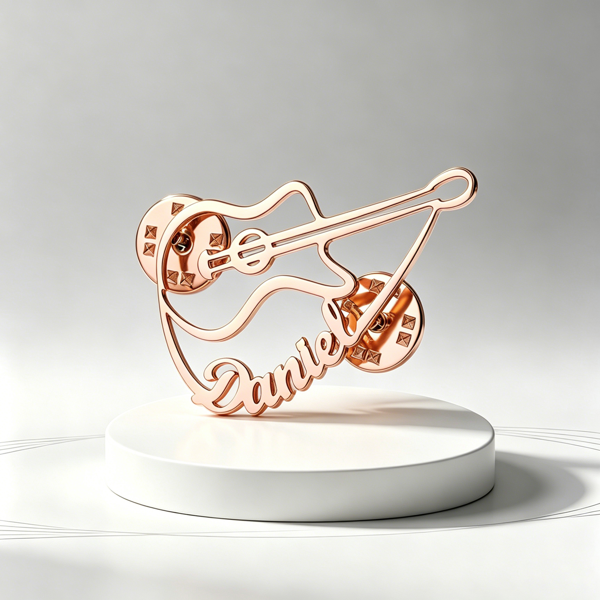 Custom Violin Pin Brooch Stain - Musical Instrument With Names 리뷰 및 가격