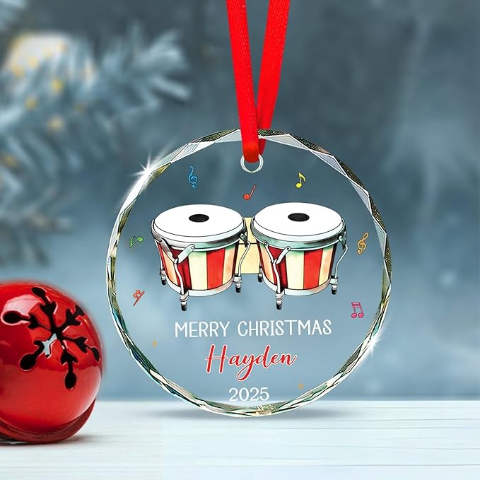 Bongo Drum Player Christmas Or - Musical Instrument With Names 리뷰 및 가격