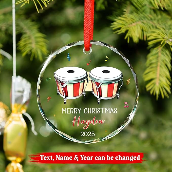 Bongo Drum Player Christmas Or - Musical Instrument With Names 리뷰 및 가격