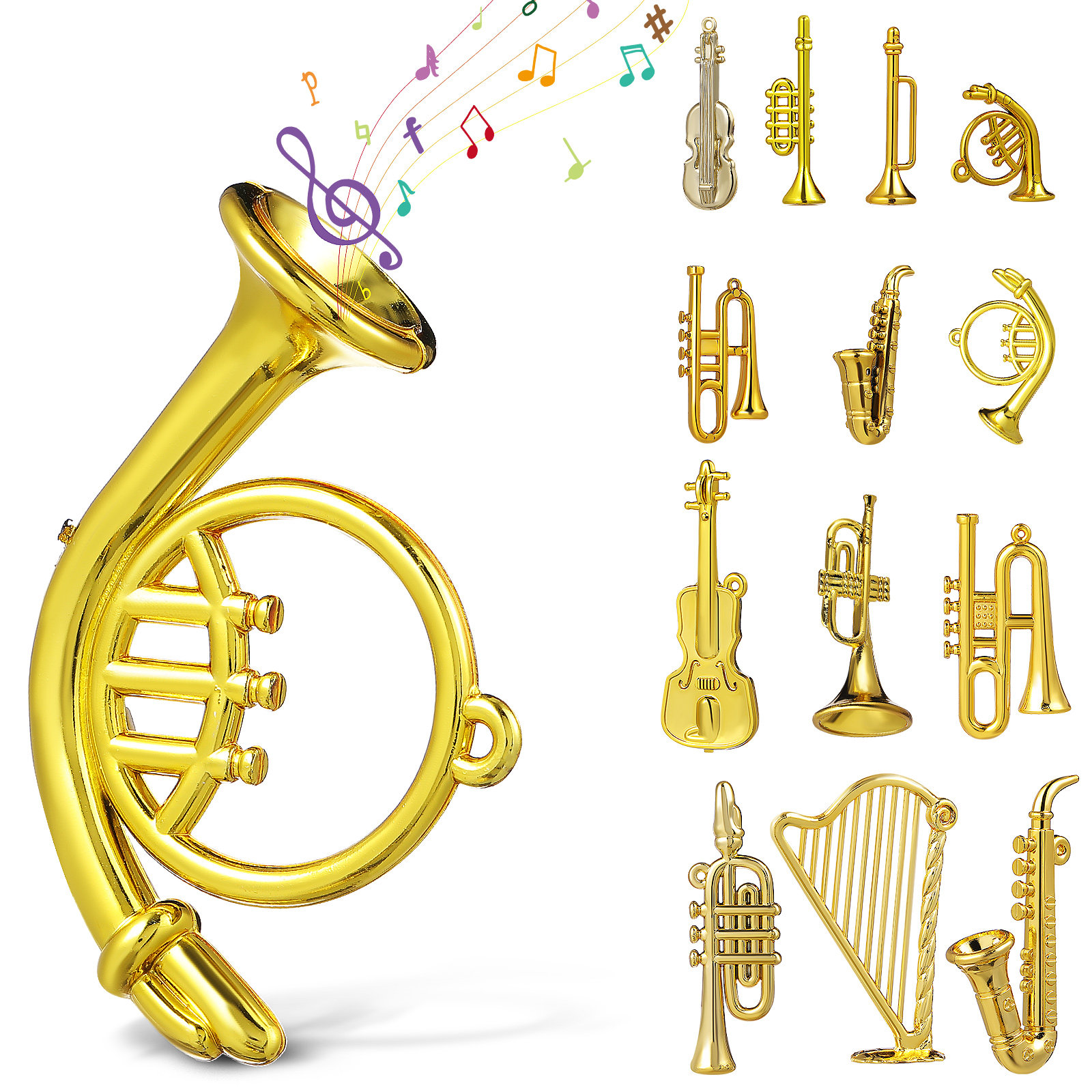 14Pcs Tiny Musical Instrument  - Musical Instrument Diy 리뷰 및 가격