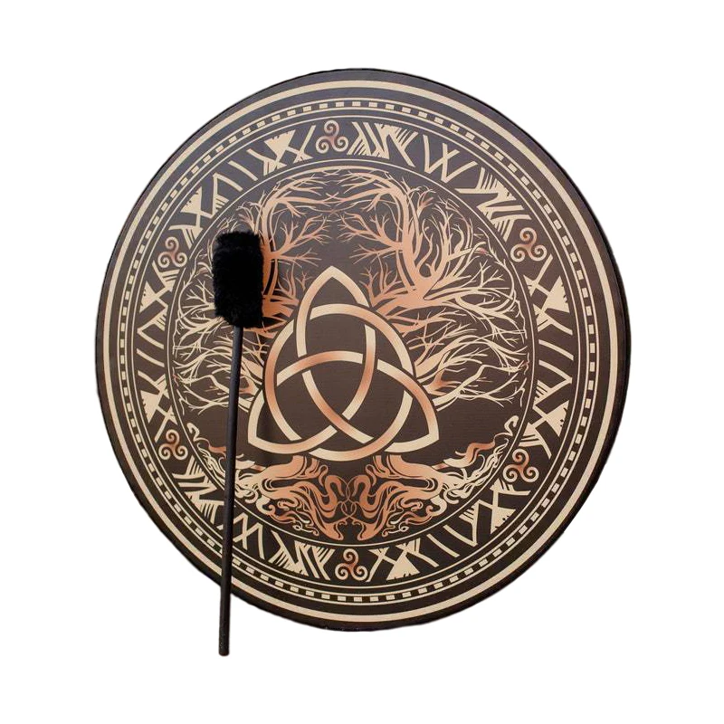 25CM Shaman Celtic Drum Vintag - Musical Instrument Tambourine 리뷰 및 가격