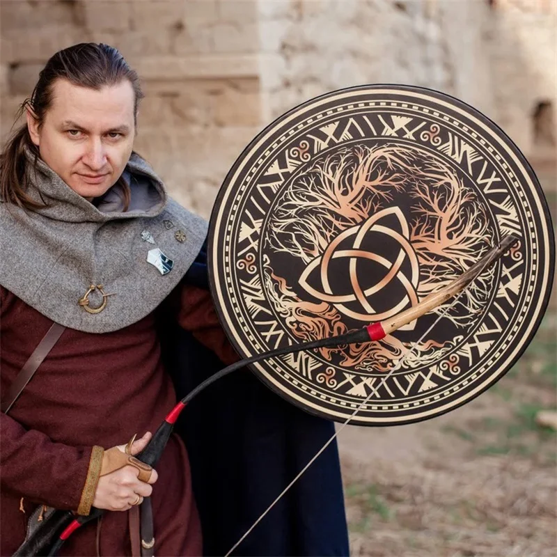 25CM Shaman Celtic Drum Vintag - Musical Instrument Tambourine 리뷰 및 가격