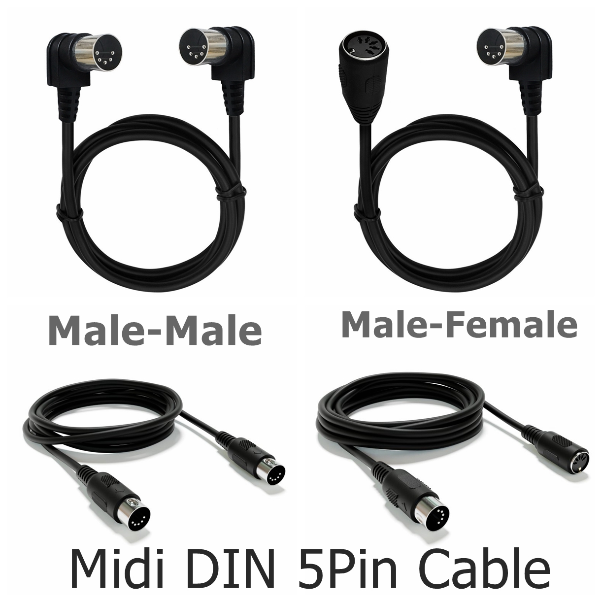 MIDI DIN 5PIN Male to Male Cab - Musical Instrument Digital Interface (Midi) 리뷰 및 가격