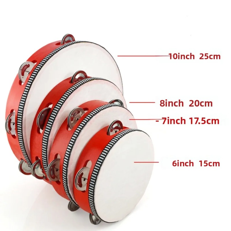 4/6/8/10 Inch Hand Held Drum M - Musical Instrument Tambourine 리뷰 및 가격