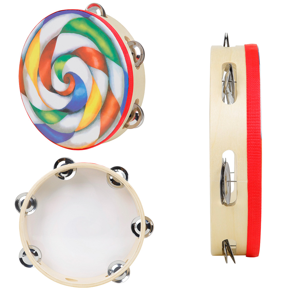 Orff 8-Inch Hand Tambourine Si - Musical Instrument Tambourine 리뷰 및 가격