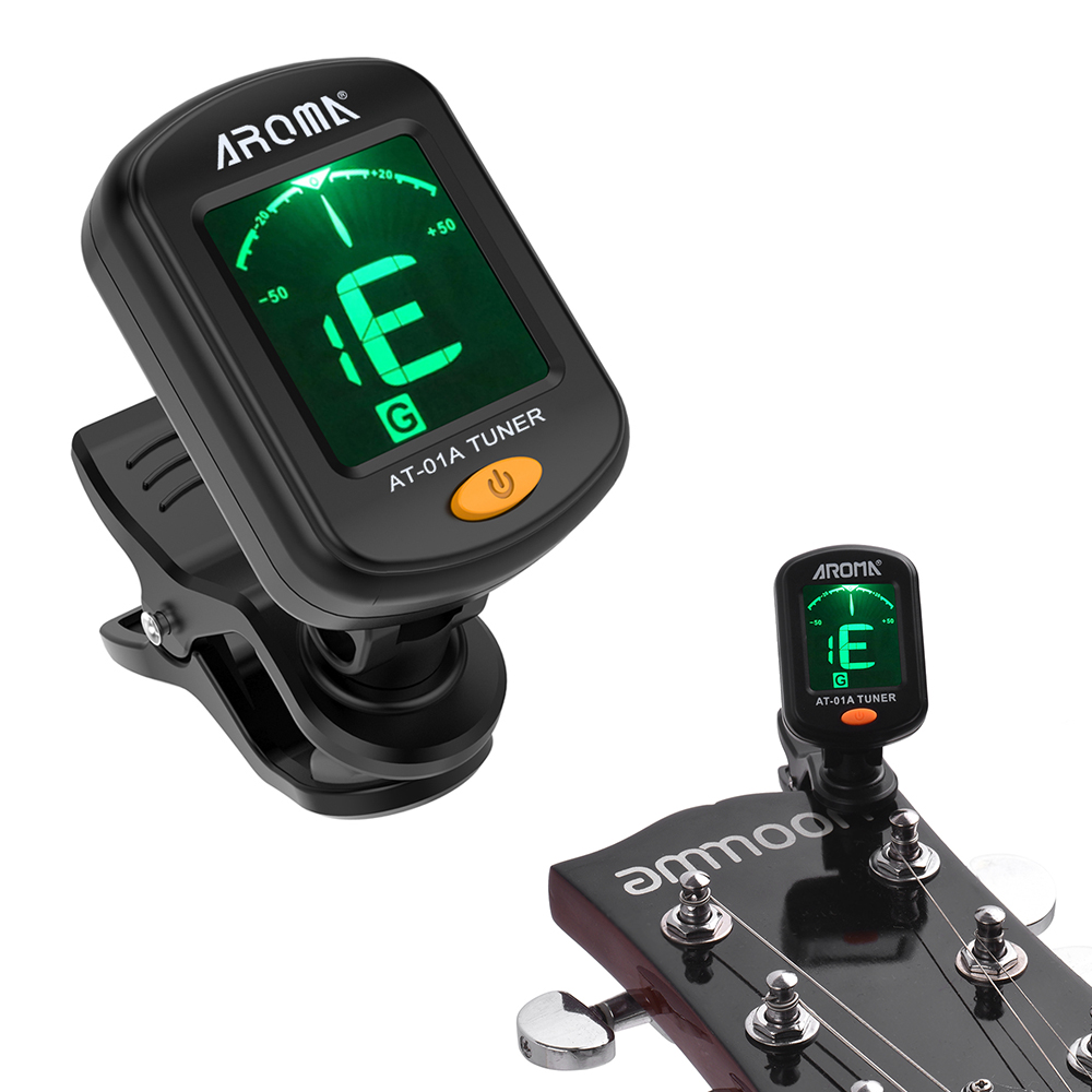 AT-01A Rotatable Clip-on Tuner - Dobro Resonator Guitar 리뷰 및 가격