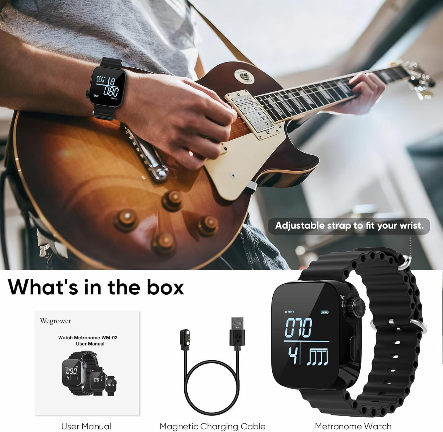 Wearable Vibrating Metronome 4 - Musical Instrument All 리뷰 및 가격