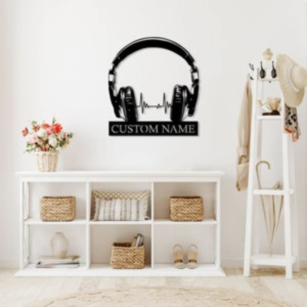 Metal Wall Art - Custom Earpho - Musical Instrument With Names 리뷰 및 가격