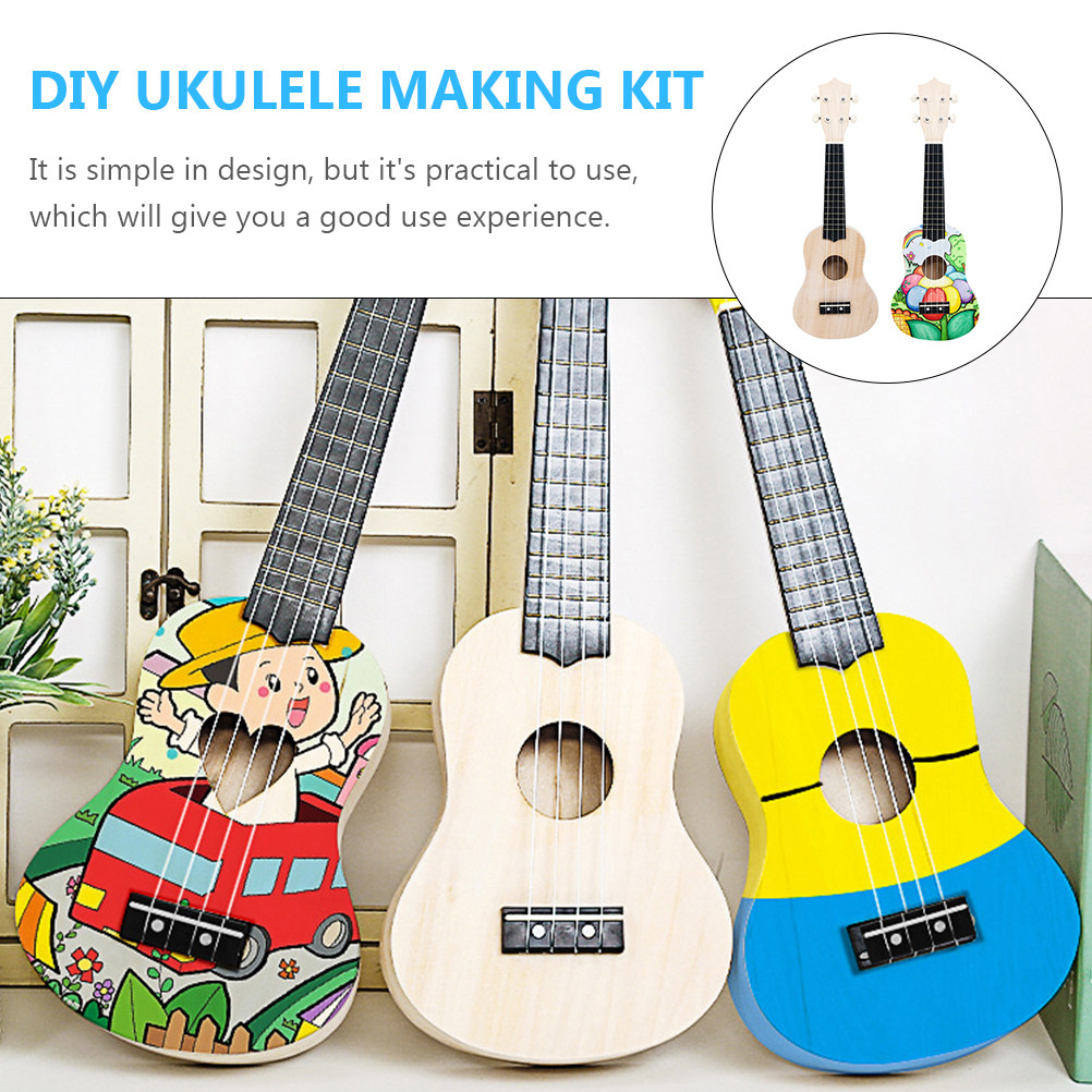 1Set Ukulele DIY Kit Premium W - Musical Instrument Diy 리뷰 및 가격