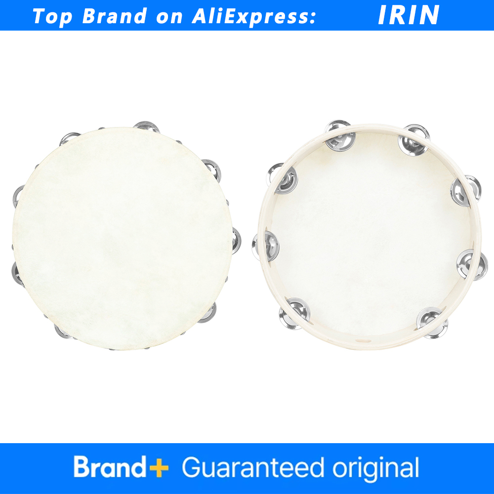 IRIN 8/10 Inch Tambourine Orff - Musical Instrument Tambourine 리뷰 및 가격