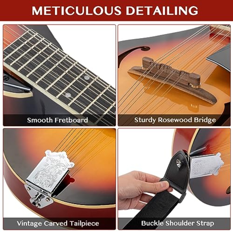A-Style Mandolin Instrument Ki - Mandolin A Style 리뷰 및 가격