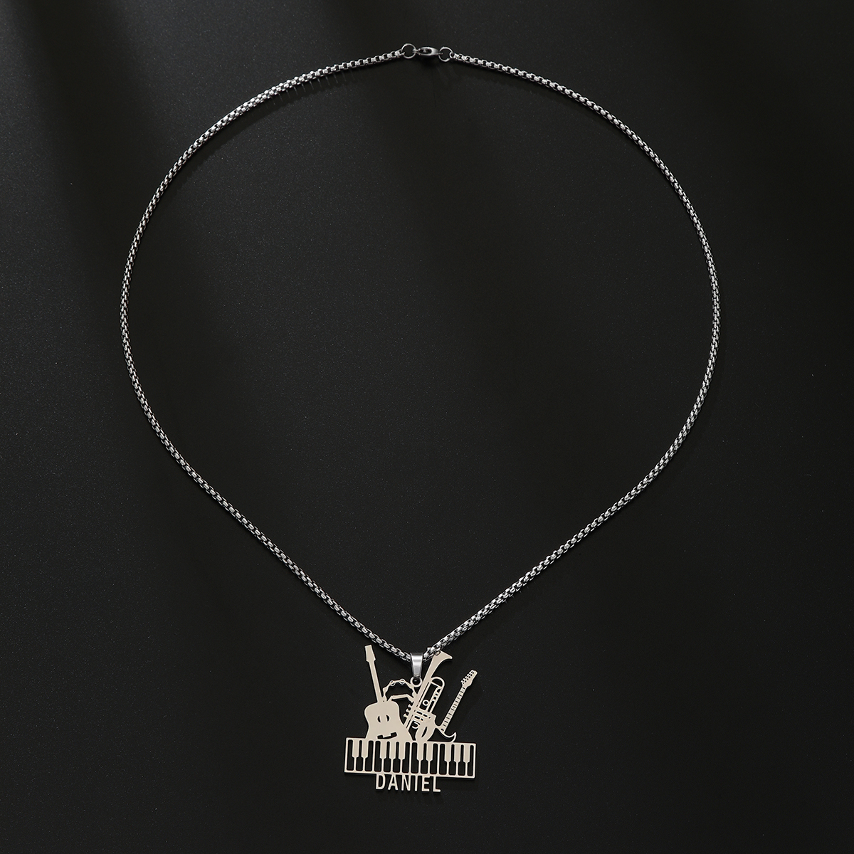 Custom Name Necklaces For Wome - Musical Instrument With Names 리뷰 및 가격