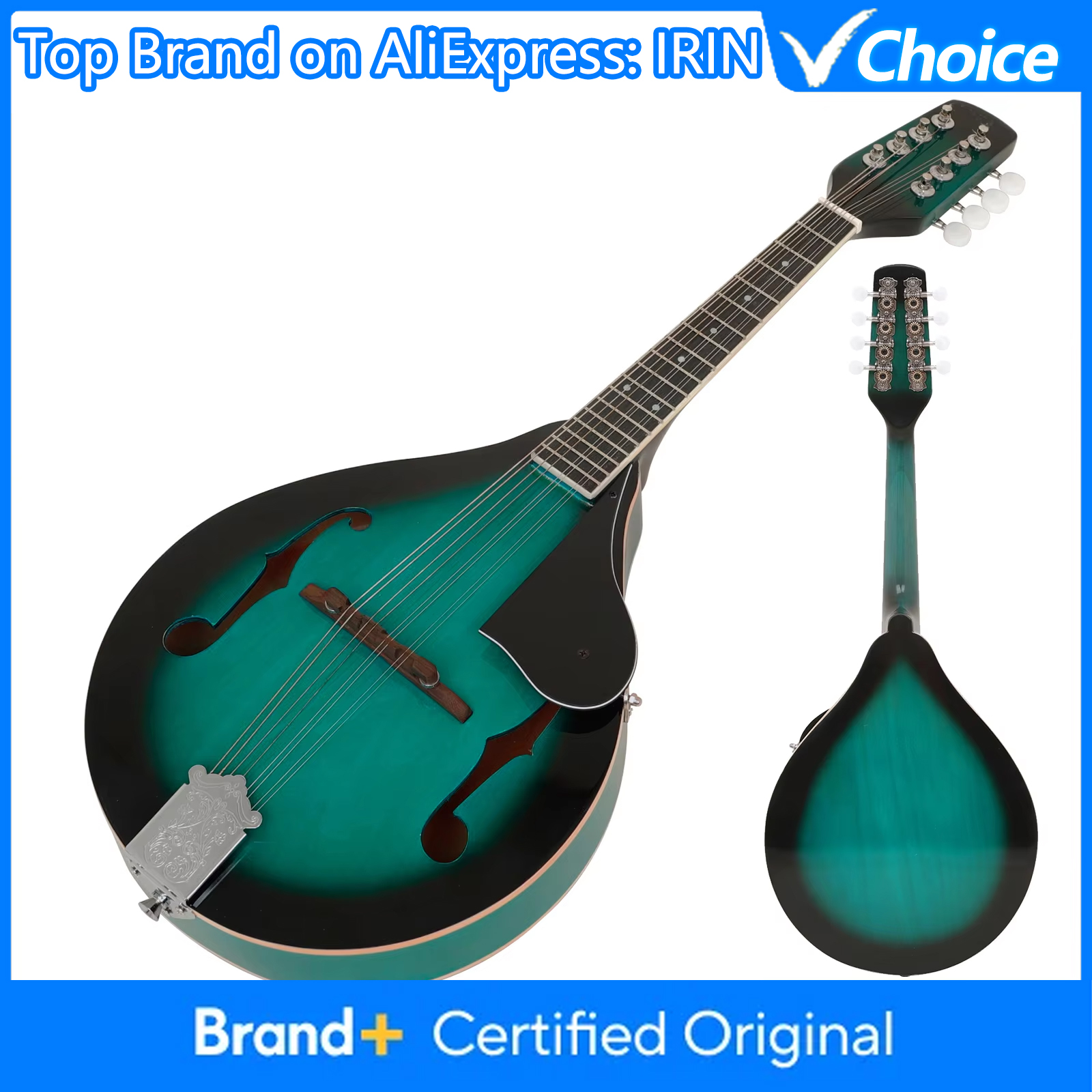 IRIN Acoustic Mandolin 8 Strin - Mandolin A Style 리뷰 및 가격