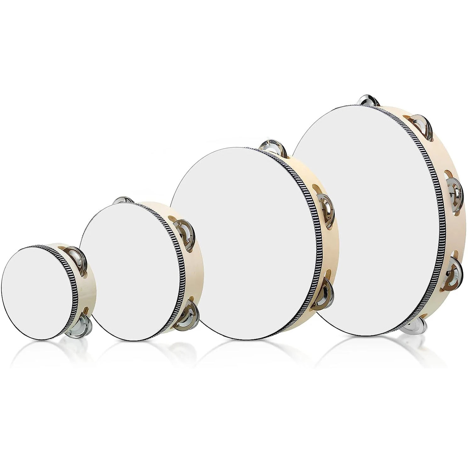 Miwayer Wooden Tambourine with - Musical Instrument Tambourine 리뷰 및 가격