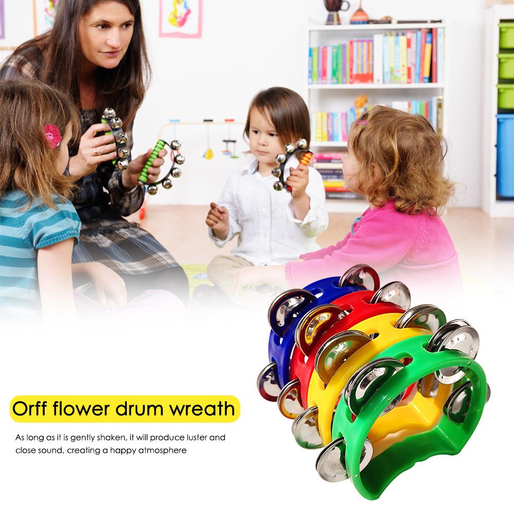 4pcs Tambourine Jingles Rattle - Musical Instrument All 리뷰 및 가격