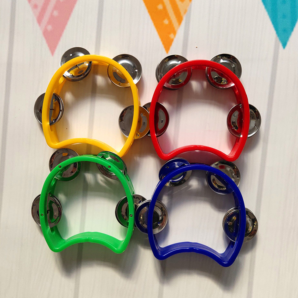4pcs Tambourine Jingles Rattle - Musical Instrument All 리뷰 및 가격