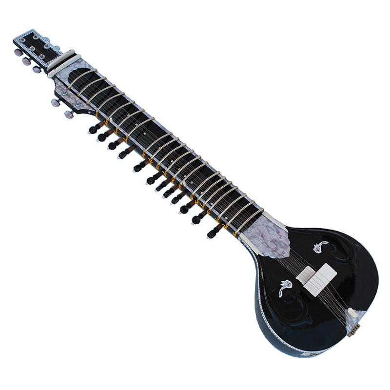 Indian sitar classical hand-ca - Musical Instrument Sitar 리뷰 및 가격