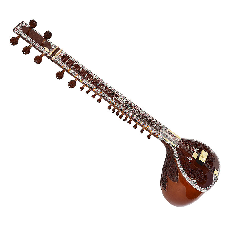 Indian sitar classical hand-ca - Musical Instrument Sitar 리뷰 및 가격