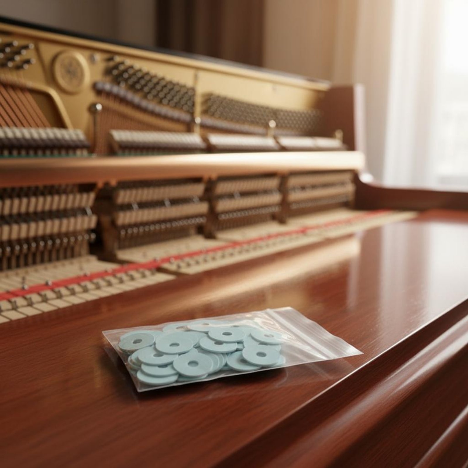 100 Pieces Piano Paper Washers - Musical Instrument Diy 리뷰 및 가격