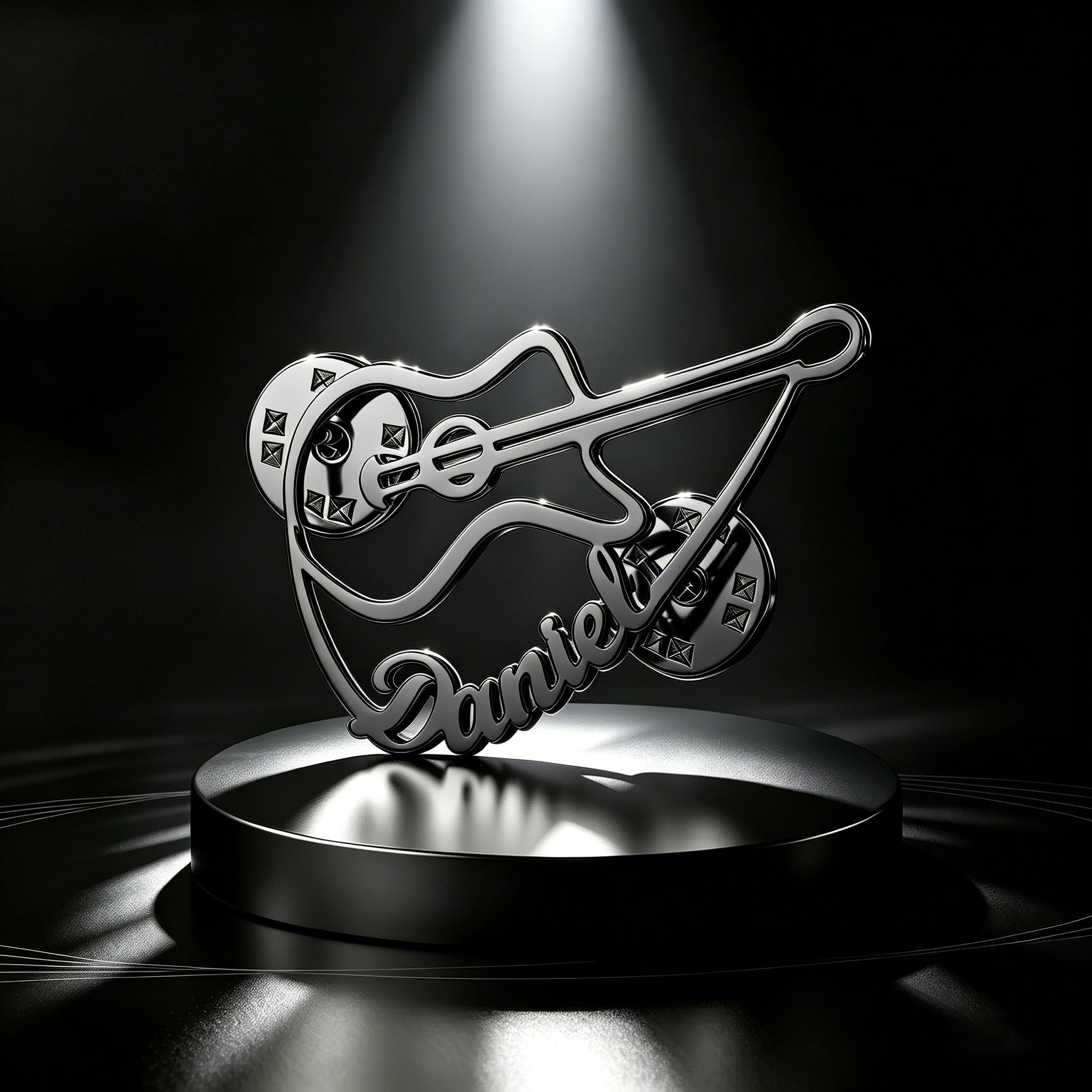 Personalized Violin Brooch Cus - Musical Instrument With Names 리뷰 및 가격