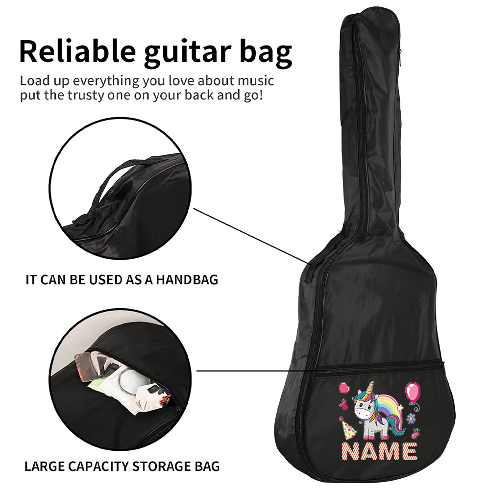 Customized Name Guitar Bag 36- - Musical Instrument With Names 리뷰 및 가격