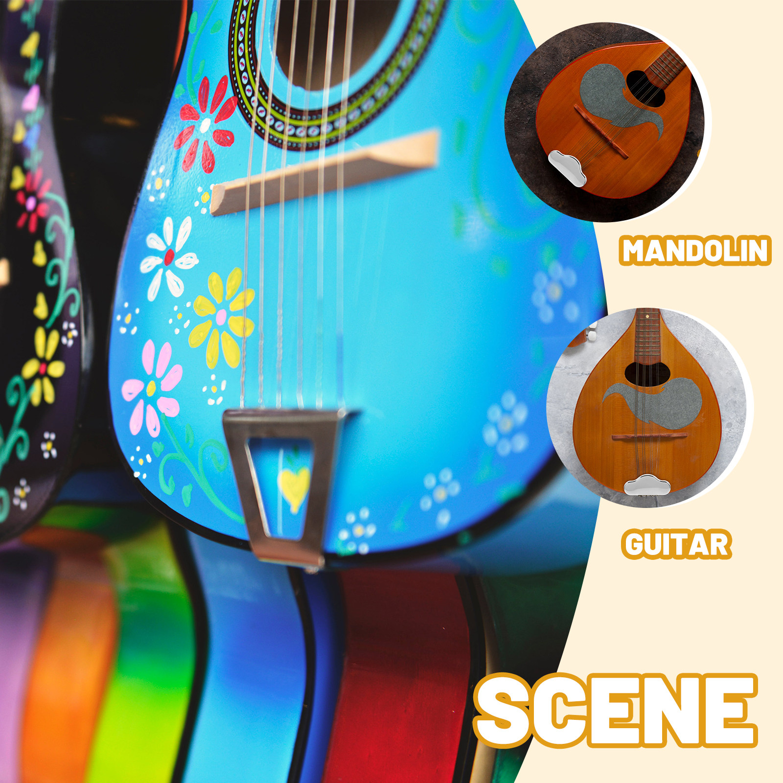 Zinc Alloy Mandolin Tailpiece  - Mandolin A Style 리뷰 및 가격