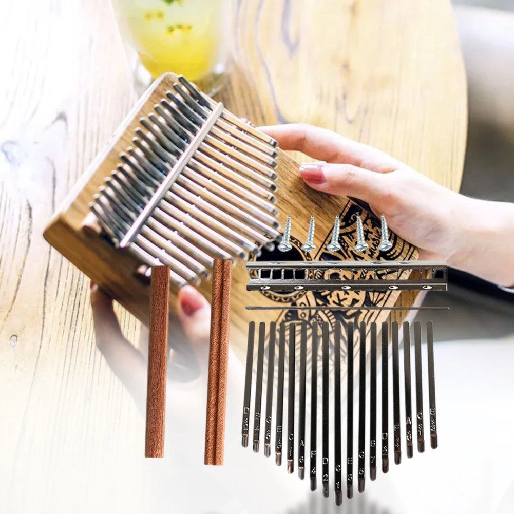 DIY 17 Tone Kalimba Keys Tines - Musical Instrument Diy 리뷰 및 가격
