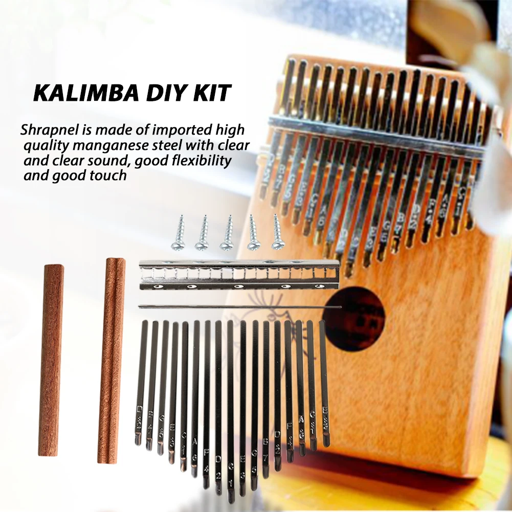 DIY 17 Tone Kalimba Keys Tines - Musical Instrument Diy 리뷰 및 가격