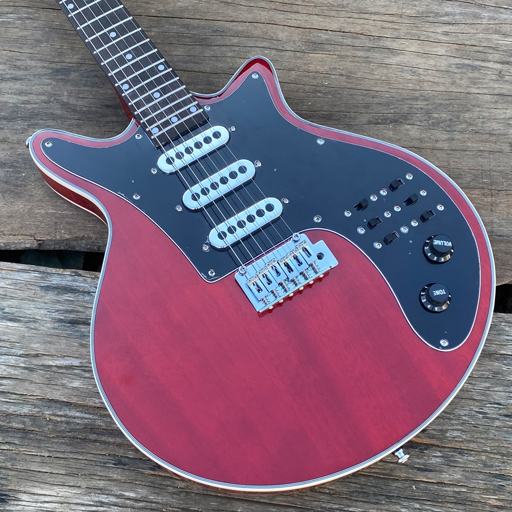 Custom Brian May Red Electric  - Dobro Resonator Guitar 리뷰 및 가격