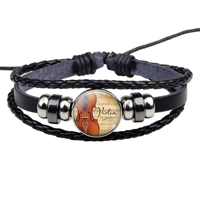 Music Notes Bracelet Vintage V - Musical Instrument Glass 리뷰 및 가격