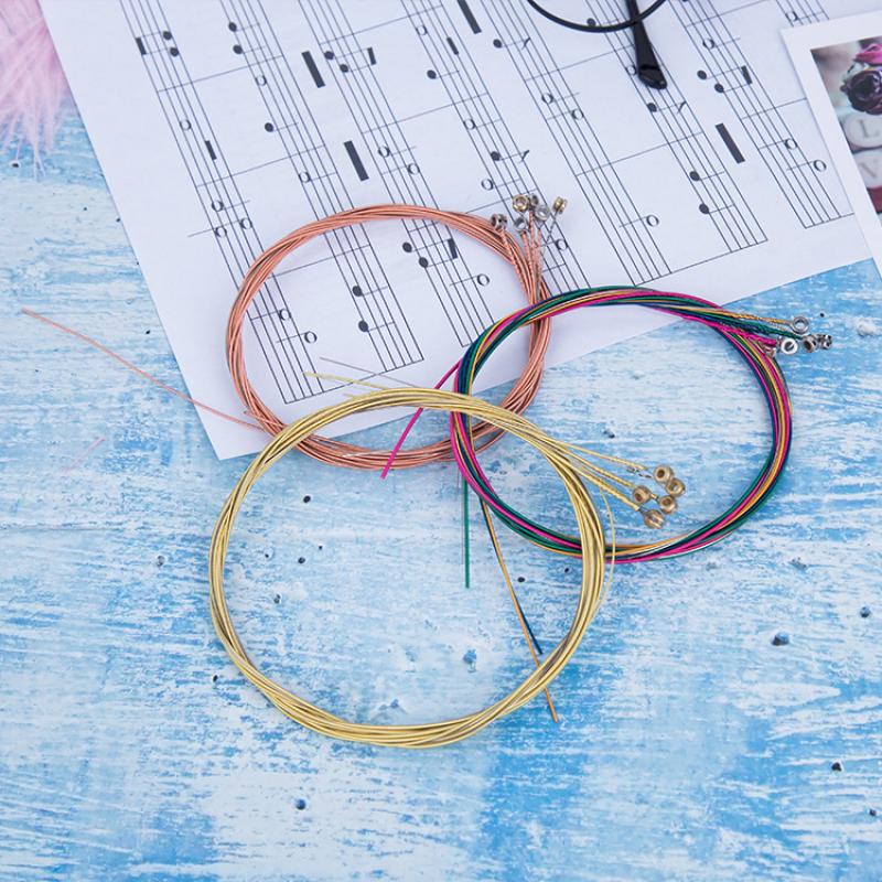 18/6PCS Colorful Copper Guitar - Classical Guitar Nylon 리뷰 및 가격