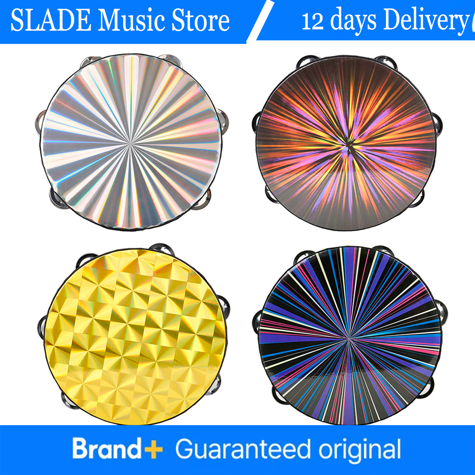 8 Inch Tambourine Music Drums  - Musical Instrument Tambourine 리뷰 및 가격