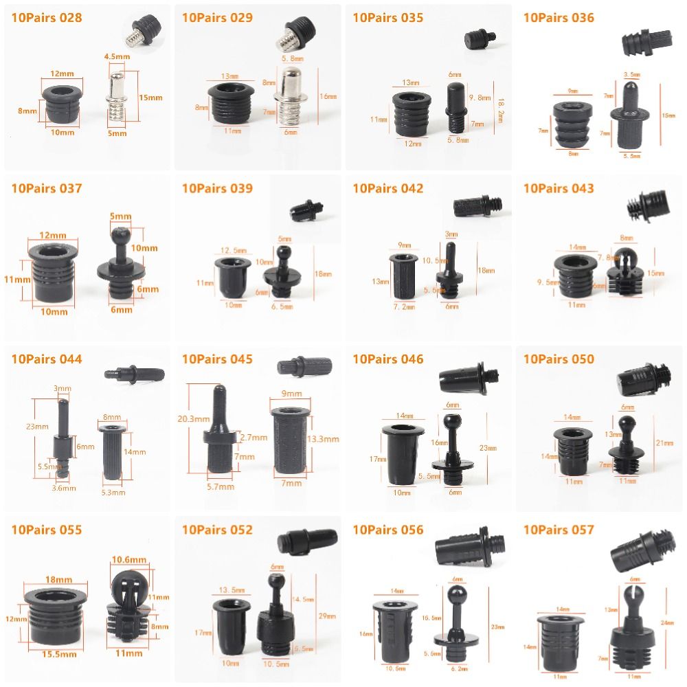 10Pairs Screw Clip Speaker Gri - Musical Instrument Diy 리뷰 및 가격