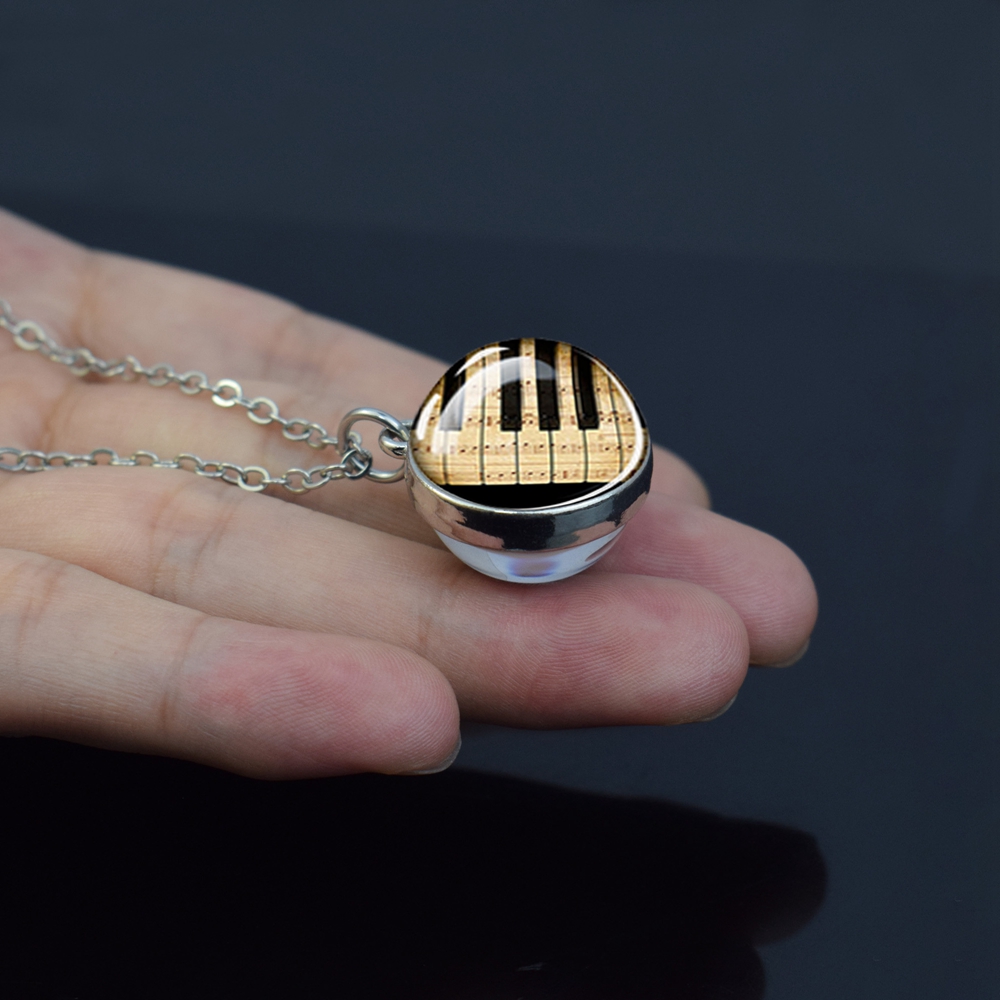 Musical Instrument Necklaces P - Musical Instrument Glass 리뷰 및 가격