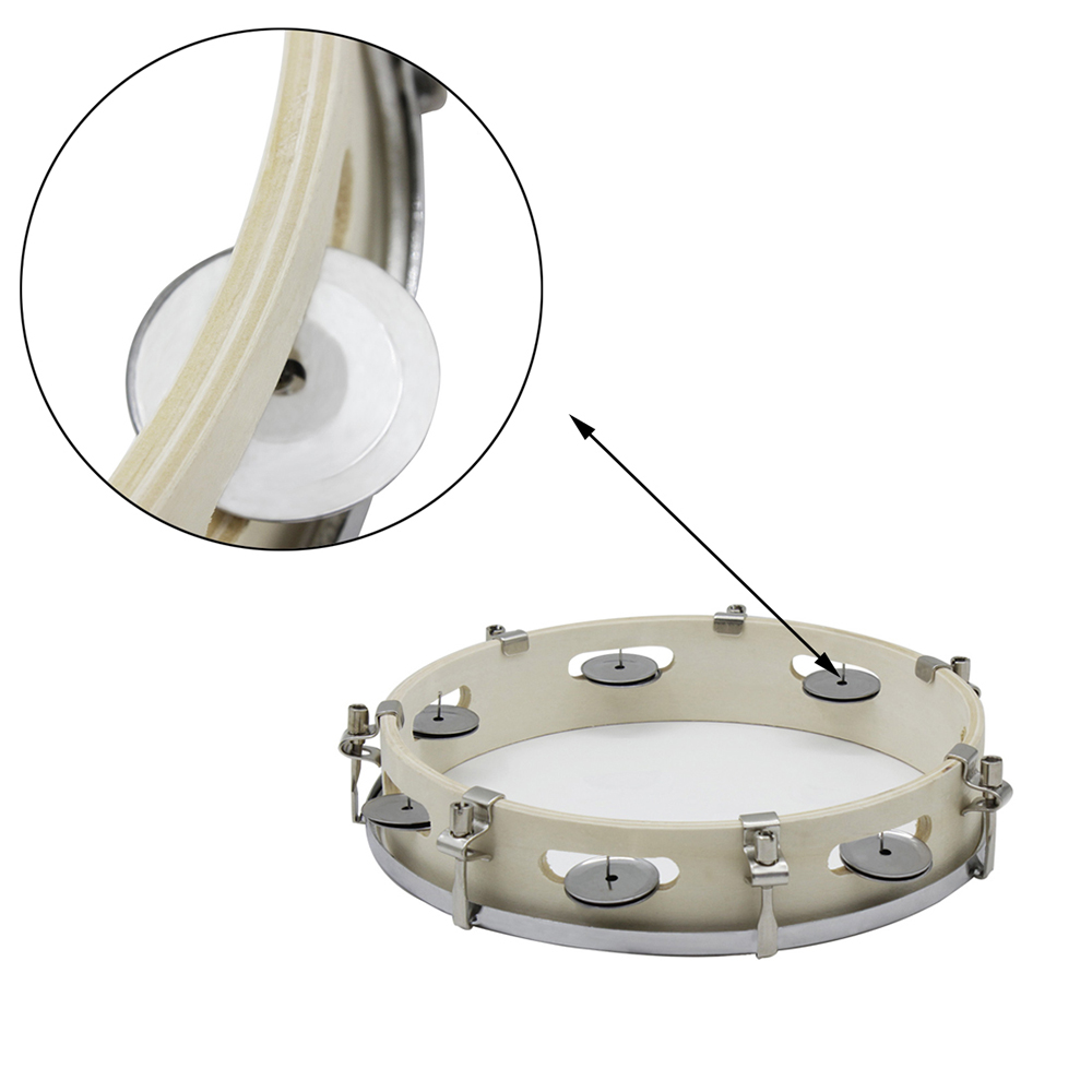 10 Inches Tambourine Adjustabl - Musical Instrument Tambourine 리뷰 및 가격